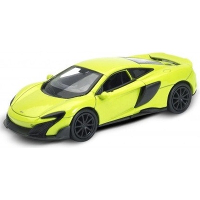 Welly Diecast McLaren 675LT zelený 1:34