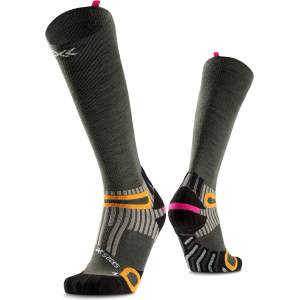 X-Socks Компресионни чорапи X-Socks Hike Anatomix Merino OTC Compression socks - Heather Olive - размер 37-38 (EU) (207-1184-0212)