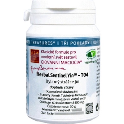 Maciocia T04 Bylinný strážce Jin Herbal Sentinel Yin 60 tabliet