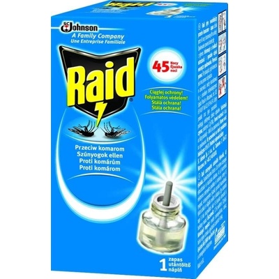 Raid Essentials Tekutá náhradní náplň do elektrického odpařovače 45 nocí 27 ml