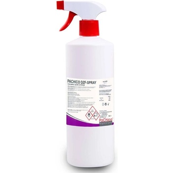 PaChico Дезинфекциращ препарат DZF Spray, професионален, с помпа, 1 L