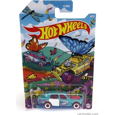 Mattel hot wheels Automobile Time Attaxi Světle Modrá 1:64
