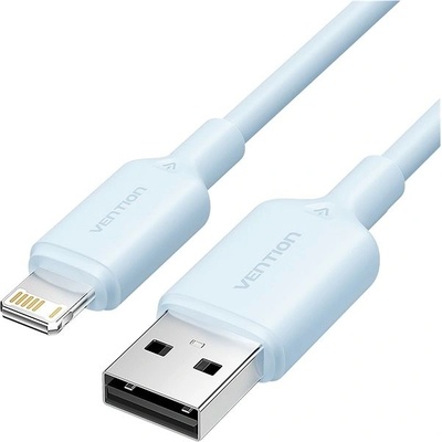 Vention LAMSH USB 2.0 Type-A Male to Lightning Male 2.4A, 2m, modrý
