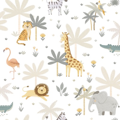 ICH Wallcoverings 974-1 Dětská vliesová tapeta na zeď Mika, rozměry 0,53 x 10,05 m