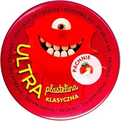 Vonná ultra plastelína jahoda 128 g