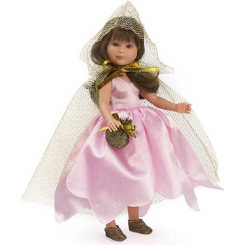 Asi Dolls Кукла Asi Dolls - Силия, фея с розова рокля и златисто наметало, 30 cm (0169950)