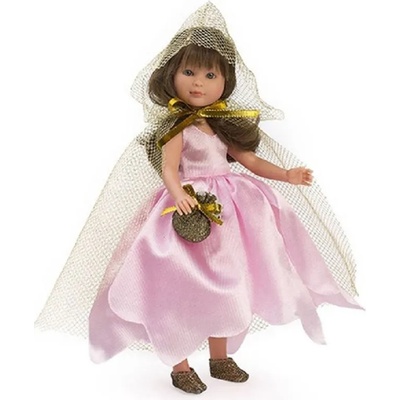 Asi Dolls Кукла Asi Dolls - Силия, фея с розова рокля и златисто наметало, 30 cm (0169950)