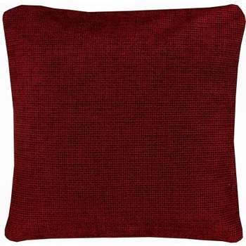 Intreccio Jacquard Chenille bordová Bordová 42 x 42 cm