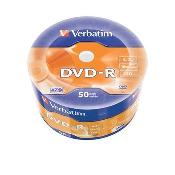 Verbatim 43788 празен DVD диск 4, 7 GB DVD-R 50 броя (43788) (43788)
