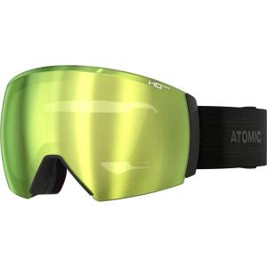 Atomic Ски маска Atomic Revent Q HD Photo Cat. 3-1 + Clear Lens Ski goggles - Black / Green Gold HD Photo (417-3749-0111)