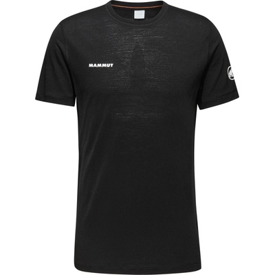 Mammut Мъжка спортна тениска Mammut Tree Wool Firstlayer T-Shirt Sport shirt - Black - размер XL (216-3762-0114)
