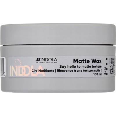 Indola Styling Texture Matte Wax, silný vosk na vlasy, 100 ml