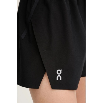 On Къс панталон за трениране On в черно с изчистен дизайн с висока талия 1WF10330553 (1WF10330553)