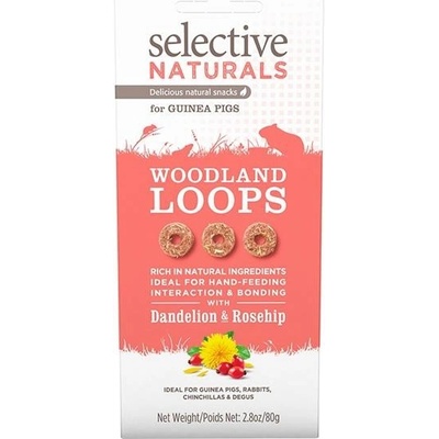 Supreme Selective Naturals snack Woodland Loops 80 g