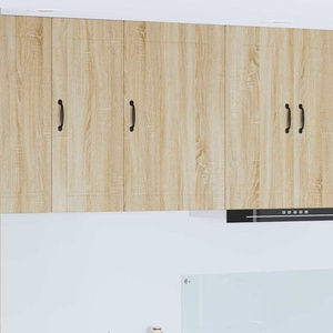 vidaXL Стенен шкаф PORTO Дъб сонома 50 x 31 x 80 см (885387)