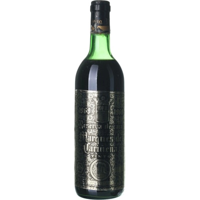 Marqués De Cariñena Tinto Reserva suché červené 1969 0,75 l (holá láhev)