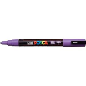 uni Декоративен маркер, 0, 9-1, 3 мм, UNI "Posca PC-3M", лилав 284653000 (284653000)