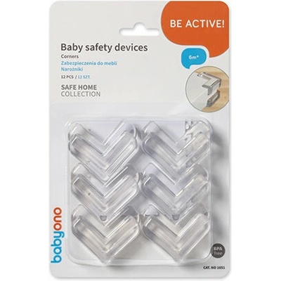 BabyOnoo bezpečnostní ochrany rohů 12 ks – Zbozi.Blesk.cz