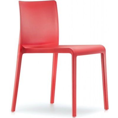 Pedrali Červená plastová jídelní židle Volt 670