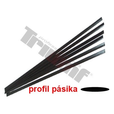 TRIUMF Pásik polyetylénový čierny, 1.8 m 6072