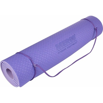 Yoga TPE 6 Double Mat podložka na cvičenie fialová-fialová varianta 40617