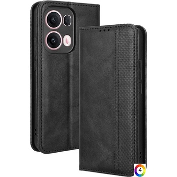 OPPO Reno13 Pro Retro-skin Magnetic Кожен Калъф и Протектор