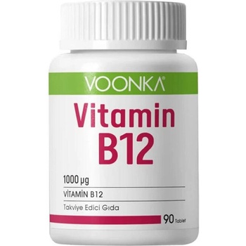 Voonka Vitamin B12, 1000 mcg, 90 таблетки, Voonka (84189)