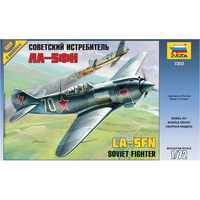 Zvezda Model Kit Lavočkin La 5 FN 7203 1:72