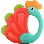 Hola Toys Бебешка дрънкалка и гризалка Hola Toys - Паун (E318B_1)