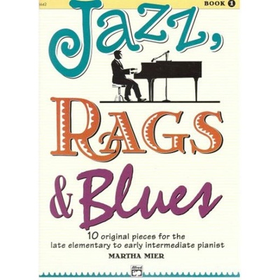 JAZZ RAGS BLUES 1 by Martha Mier piano solo / sólo klavír