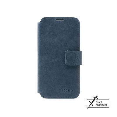Kožené Flipové puzdro FIXED ProFit pre Samsung Galaxy A34 5G, modré