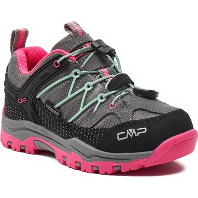 CMP Туристически CMP Kids Rigel Low Trekking Wp 3Q54554 Cemento-Pink Fluo 35YN (Kids Rigel Low Trekking Wp 3Q54554)