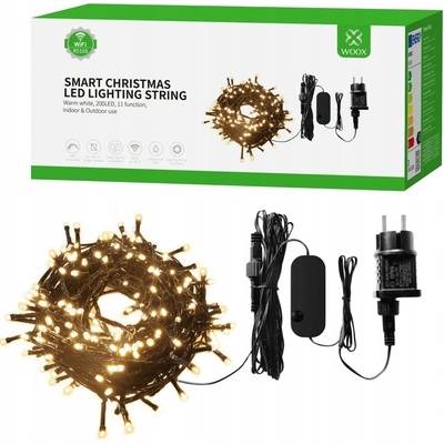 WOOX R5170 SMART Christmas LED Vianočné osvetlenie reťaz 40m