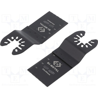 C.K T0875 Saw blade set; for multitools; 2pcs.