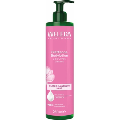 Weleda Vyhladzujúce telové mlieko s divokou ružou a vitamínom E 250 ml