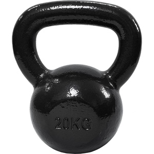 Amazon Basics Cast Iron Kettlebell 20kg Black - CK-20KG (CK-20KG)