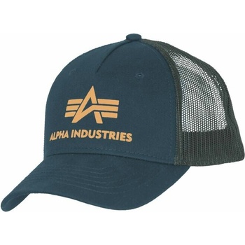 Alpha Industries Basic Trucker Cap force green