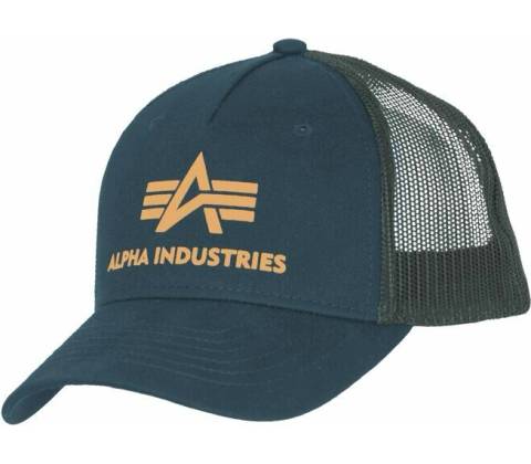 Alpha Industries Basic Trucker Cap force green