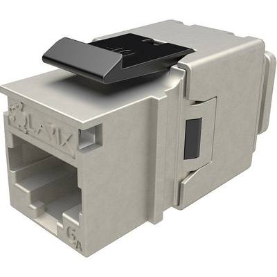 Solarix 10G Keystone CAT6A STP černý SXKJ-10G-STP-BK-NA