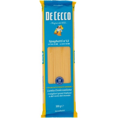 De Cecco Spaghetti No.12 0,5 kg