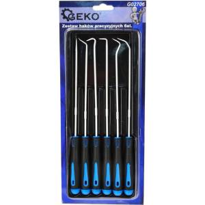 GEKO Комплект куки и изтеглячи 6 бр. 240мм 61560 (g02706)