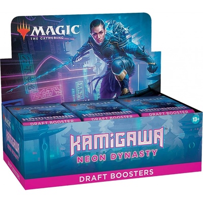 Wizards of the Coast Magic The Gathering Kamigawa Neon Dynasty Draft Booster Box