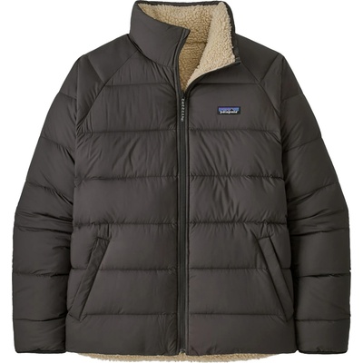 Patagonia Мъжко пухено яке Patagonia Reversible Silent Down Jacket - Black (004-4540-0812)