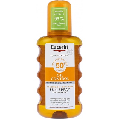 Eucerin transparentný sprej na opaľovanie Dry Touch SPF50 200 ml