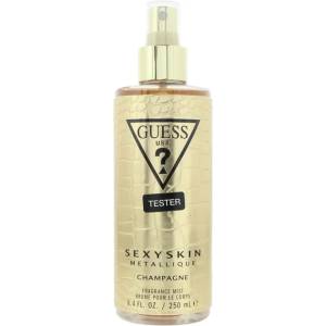 Guess Ароматен спрей за тяло Guess Sexy Skin Metallique Champagne за жени, 250 мл, тестер