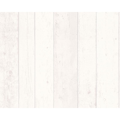 A.S. Création 855046 vliesová tapeta na zeď Simply White rozměry 0,53 x 10,05 m