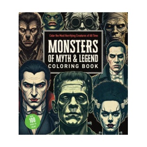 Monsters of Myth and Legend Coloring Book (ISBN: 9780785846581)