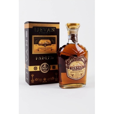 Ijevan Premium Brandy 3y 40% 0,5 l (karton)