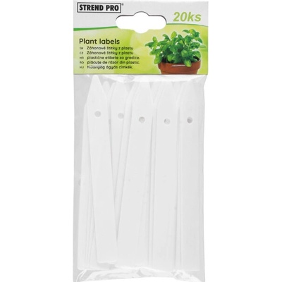 Štítok Strend Pro Garden, 12 cm, značkovací, bal. 20 ks