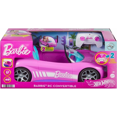 Hot Wheels RC Barbie ružový kabriolet